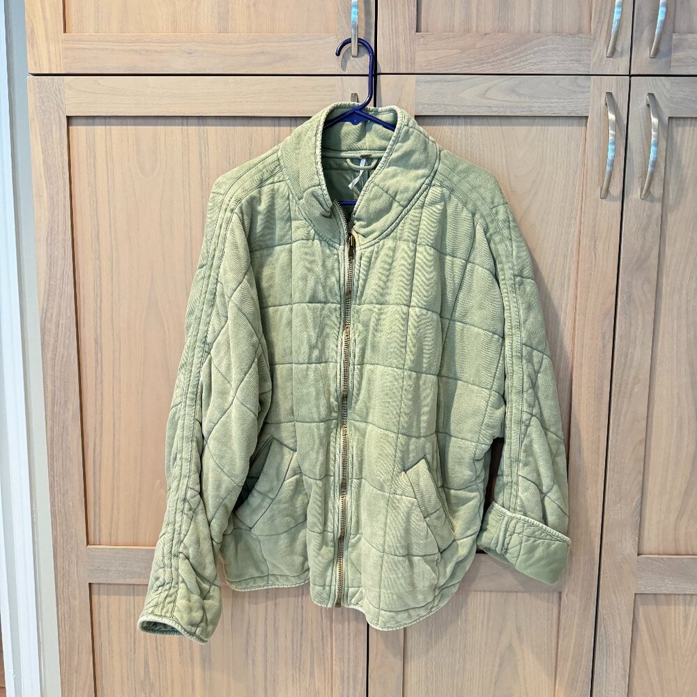 COPY - Free People Quilted Knit Jacket
